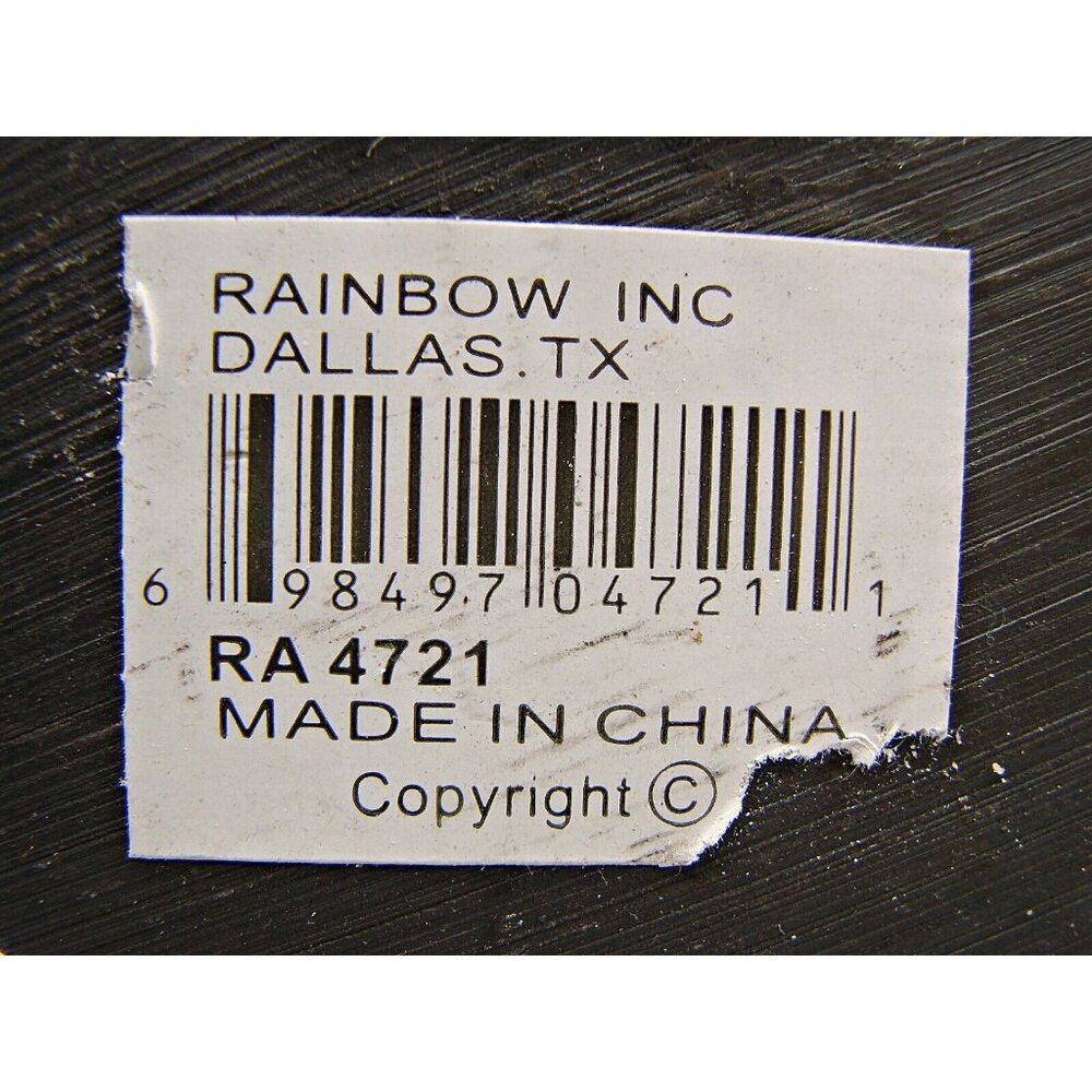 Rustic Western Boho Cross Decor Triple Silver Star Turquoise Faux Leather 13" - Picture 7 of 12